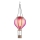 Globo - LED Rippuv päikesepaneeliga kaunistus 20xLED/0,5W/3V IP44 Lendav õhupall