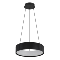 Globo - LED-rippvalgusti kaabliga LED/45W/230V 2700/4000/6000K läbimõõt 46 cm must