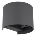Globo - LED-seinale paigaldatav välisvalgusti 2xLED/3W/230V IP54