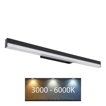 Globo - LED Seinavalgusti LED/12W/230V 3000/6000K 60 cm must