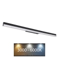 Globo - LED Seinavalgusti LED/18W/230V 3000/6000K 80 cm must