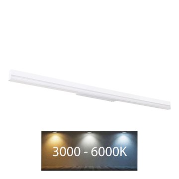 Globo - LED Seinavalgusti LED/18W/230V 3000/6000K 80 cm valge