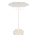 Globo - LED Väli laetav puutetundlik laualamp LED/3W/3,7V 1800/2700/3000K IP44 1800 mAh valge