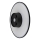 Globo - LED Väli seinavalgusti LED/15W/230V 3000/4000/6000K d. 25,2 cm IP44 must