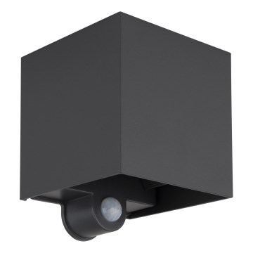 Globo - LED välisseinavalgusti anduriga 2xLED/3W/230V IP54
