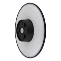 Globo - LED välisvalgusti seinale LED/15W/230V 3000/4000/6000K läbimõõt 25,2 cm IP44 must