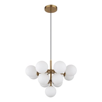 Globo - Lühter 13xG9/5W/230V d. 56 cm kuldne
