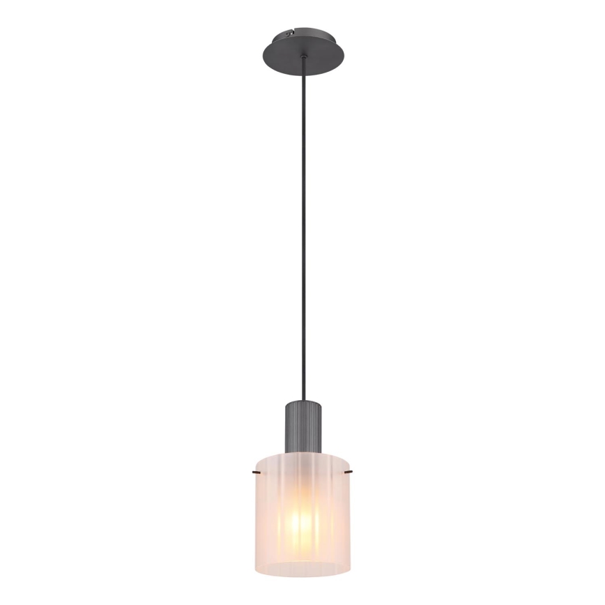 Globo - Lühter 1xE27/40W/230V d. 18 cm valge