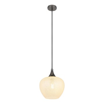 Globo - Lühter 1xE27/40W/230V d. 24 cm valge/antratsiit
