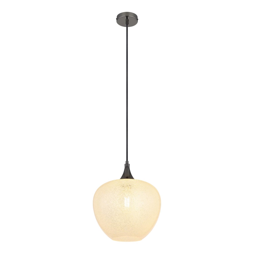 Globo - Lühter 1xE27/40W/230V d. 29 cm valge/antratsiit