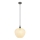 Globo - Lühter 1xE27/40W/230V d. 29 cm valge/antratsiit
