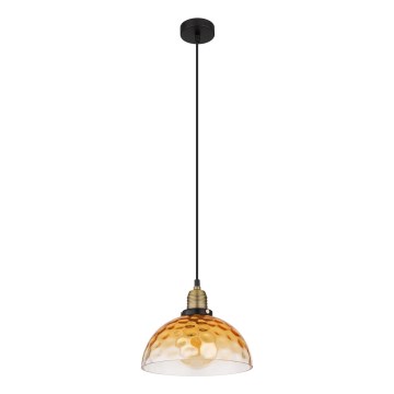 Globo - Lühter 1xE27/60W/230V d. 25 cm oranž
