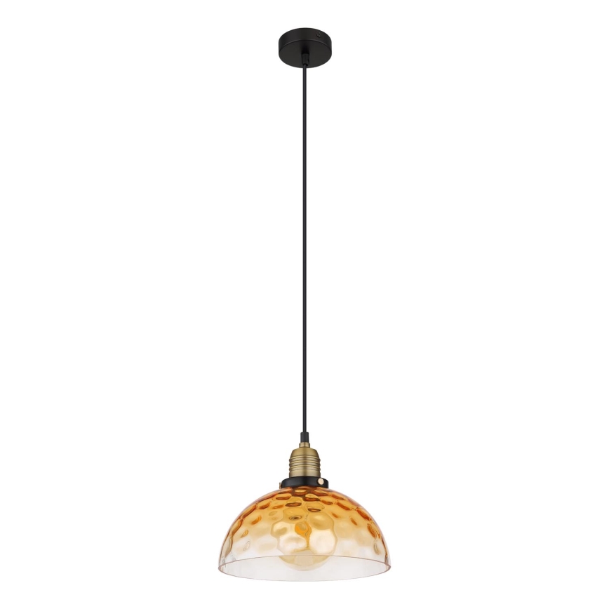 Globo - Lühter 1xE27/60W/230V d. 25 cm oranž