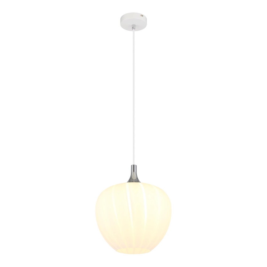 Globo - Lühter 1xE27/60W/230V d. 29 cm valge
