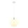 Globo - Lühter 1xE27/60W/230V d. 29 cm valge