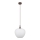 Globo - Lühter 1xE27/60W/230V d. 29 cm valge/pruun