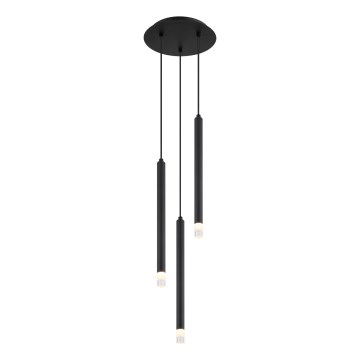 Globo - Lühter 3xG9/4W/230V d. 24 cm must
