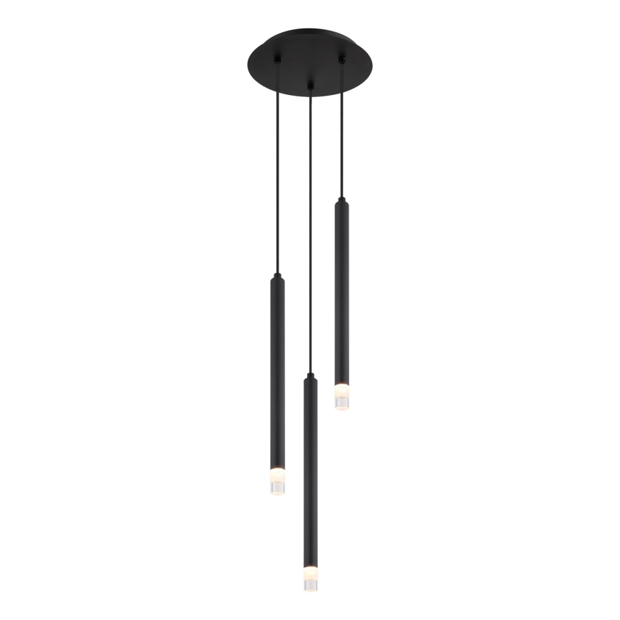 Globo - Lühter 3xG9/4W/230V d. 24 cm must