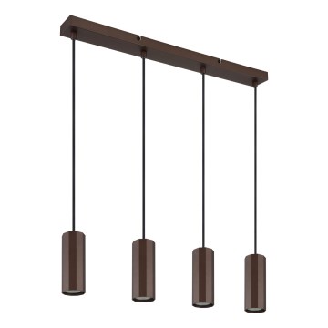 Globo - Lühter 4xGU10/25W/230V pronks