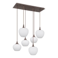 Globo - Lühter 6xE27/40W/230V valge