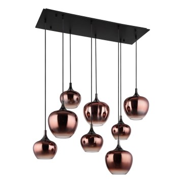 Globo - Lühter kaabliga 8xE27/40W/230V vaskne