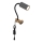 Globo - Paindlik lamp klambriga 1xGU10/25W/230V hall/pruun