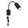 Globo - Paindlik seinalamp 1xGU10/25W/230V must