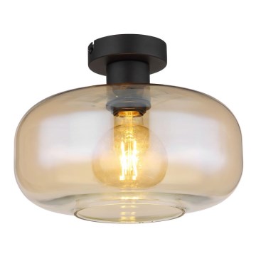 Globo - Pinnale kinnitatav lühter 1xE27/40W/230V d. 28 cm läbipaistev
