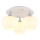 Globo - Pinnale kinnitatav lühter 3xE27/40W/230V valge