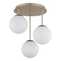 Globo - Pinnapealne lühter 3xE14/25W/230V messing