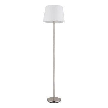Globo - Põrandalamp 1xE27/40W/230V valge/mattkroom