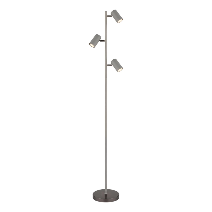 Globo - Põrandalamp 3xGU10/5W/230V hall