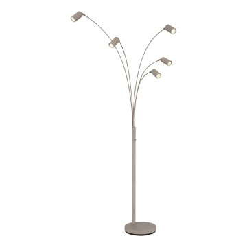 Globo - põrandalamp 5xGU10/35W/230V beež