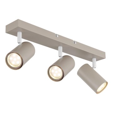 Globo - punktvalgusti 3xGU10/35W/230V beež