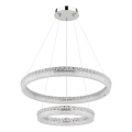 Globo - reguleeritav LED-ripats kaablil LED/72W/230V 2700-6000K läbipaistev + kaugjuhtimispult