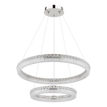 Globo - reguleeritav LED-ripats kaablil LED/72W/230V 2700-6000K läbipaistev + kaugjuhtimispult