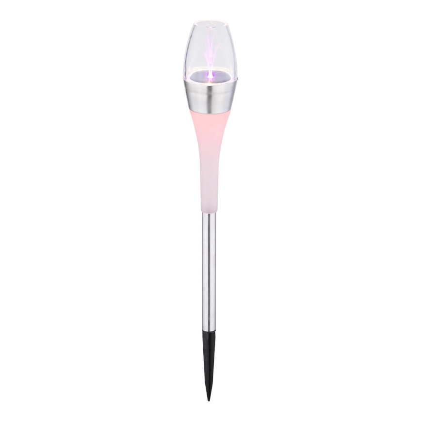 Globo - RGB LED Päikesepaneeliga valgusti 2xLED/0,06W/3V IP44 400 mAh