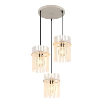 Globo - Ripplühter kaabliga 3xE27/60W/230V