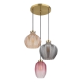 Globo - Rippvalgusti kaabliga 3xE27/60W/230V läbimõõt 45 cm