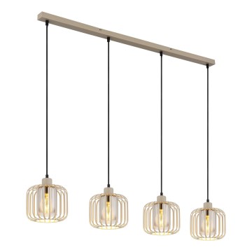 Globo - Rippvalgusti kaabliga 4xE27/40W/230V