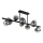 Globo - Rippvalgusti varrega 9xG9/5W/230V 33x87 cm
