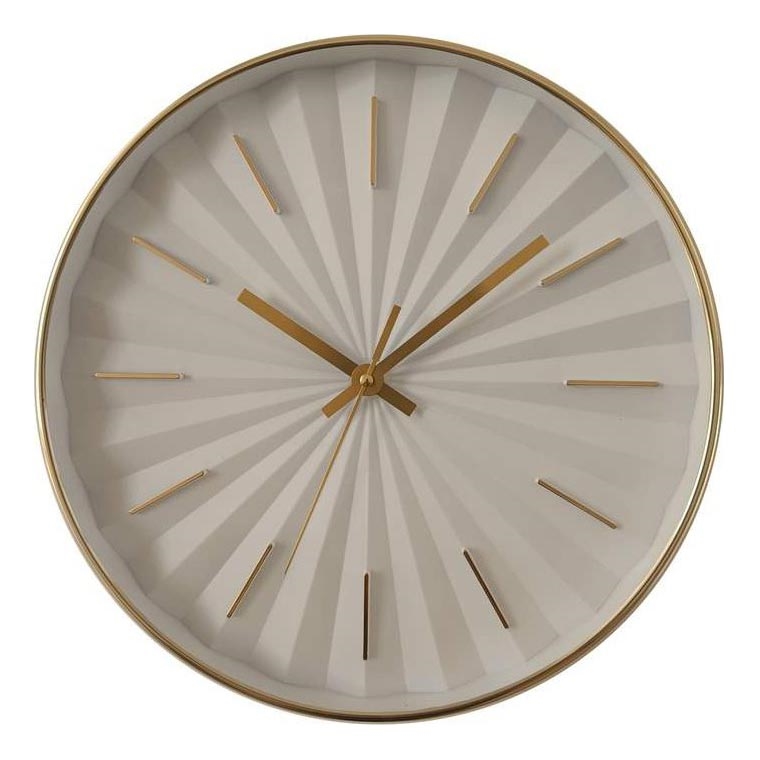 Globo - Seinakell Ø 30,5 cm 1xAA valge