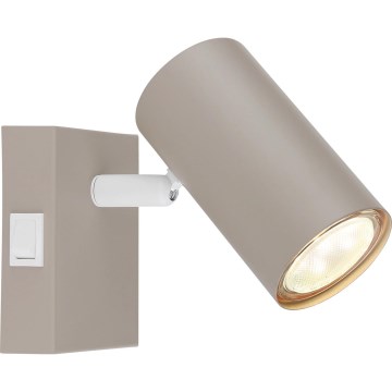 Globo - Seinaspott 1xGU10/35W/230V beež