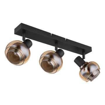Globo - suunatav laevalgusti 3xE14/40W/230V must