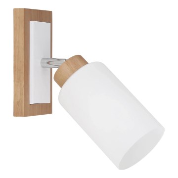 Globo - Suunatav seinavalgusti 1xE27/60W/230V tamm/valge