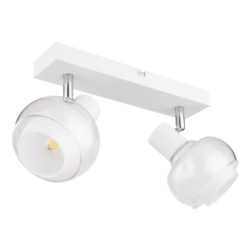 Globo - Suunavalgusti 2xE14/40W/230V valge
