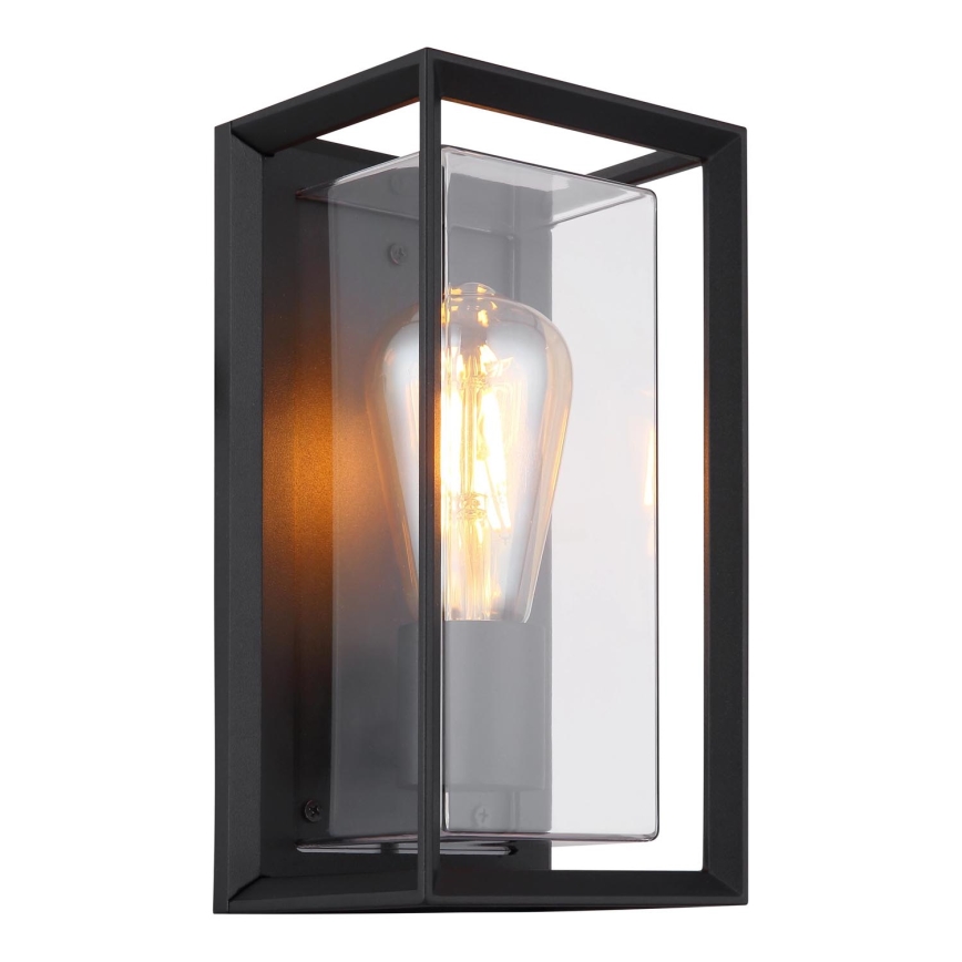 Globo - Väli seinavalgusti 1xE27/60W/230V IP44 must