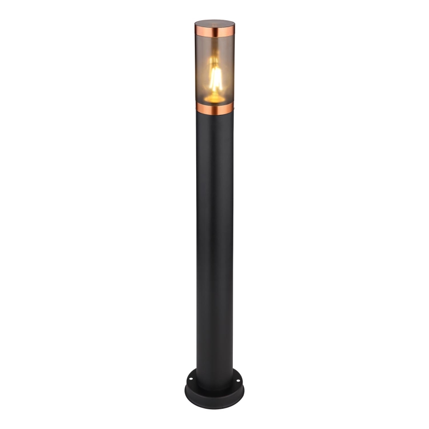 Globo - Välivalgusti 1xE27/23W/230V IP44 80 cm must/vask