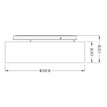 Globo - LED Laevalgusti LED/20W/230V