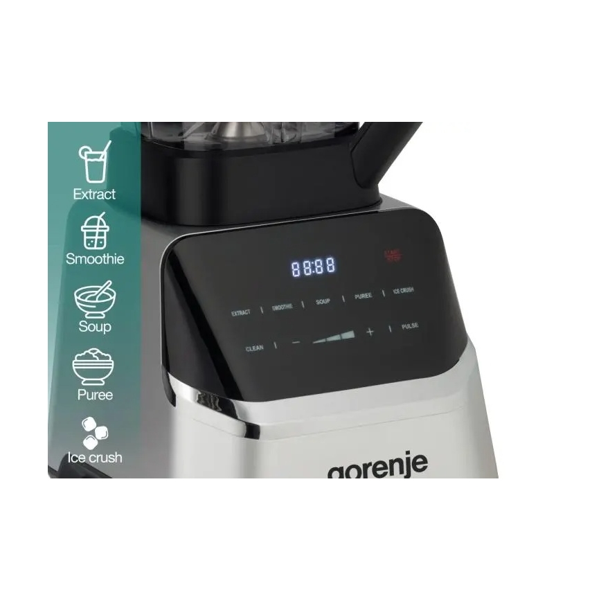 GORENJE BP1500DE - Laualine blender 2 l 1500W/230V roostevaba teras/must